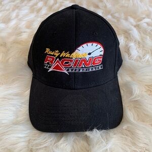 Rusty Wallace Racing Experience Black Hat, Cap, NASCAR NO FLAWS